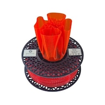 Porima Petg Transparan Filament - Neon Turuncu - 1.75Mm - 1 Kg