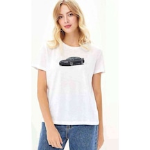 Nissan Silvia S14 Baskılı Beyaz Kadın Tshirt