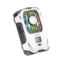 Earldom F15 Rgb Radyatör Telefon Soğutucu Fan - Beyaz