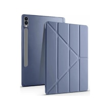 Samsung Galaxy Uyumlu, X610 Tab S9 Fe Plus 12.4 Kılıf Kalemlikli Mars Tablet Kılıfı - Lavender