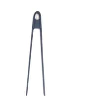 Silikon Kızartma Maşası Antrasit Gri 29 Cm - Izgara Maşası Isıya Dayanıklı Büyük Boy Komple Silikon