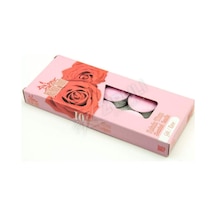 4 Adet Bozkurt Mum Gül Kokulu Tealight 10'lu Çok Renkli