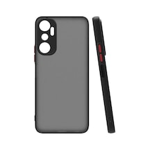 Zore İnfinix Hot 20 Kılıf Ogaa Hux Kapak - Siyah