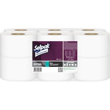 Selpak Professional Extra Jumbo Tuvalet Kağıdı 85 M 12 Rulo