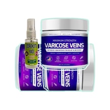 Pharmapulse Varicose Veins Purple Bakım Kremi 100 Ml X 3 Adet + Çörek Otu Yağı 30 Ml