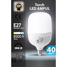 40 W Torch Led Ampul Beyaz 6500k Yüksek Aydınlatma/kalite 1 Adet