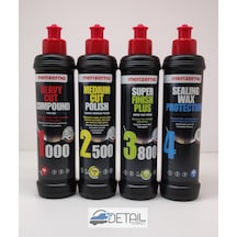 Menzerna 1000 2500 3800 Sealingwax Kalın Pasta Boya Kor. Seti 250