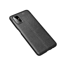 Samsung Galaxy Uyumlu M51 Kılıf Auto Focus Kapak - Siyah Bz8683140005467