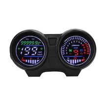 Hallow-led Motosiklet Hız Göstergesi Kilometre Sayacı 13000rpm Lmk00057