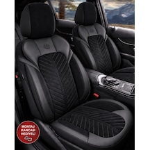 Kia Optima Shine Siyah Tay Tüyü Oto Koltuk Kılıfı Tam Set-kolay Montaj-terletmez-ortopedik 2000-2013