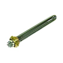 1/2" 1.5 Parmak Krom Kafalı Isıtıcı Rezistans - Termostatlı - 30 cm 3000 Watt