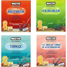 Okyanus Yayınları 8.Sınıf Master Matematik Fen Türkçe Inkılap S B