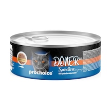 Prochoice Döner Sardine, Sos İçinde Sardalyalı Tam & Dengeli Yetişkin Kedi Maması 70 Gr X 12 Adet 103 Ivory