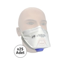 Era Toz Maskesi 1210 Ventilli Katlanır Ffp2 V Nr 25 Li Paket