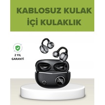 Açık Kulak Tasarımlı Bluetooth 5.4 Kablosuz Kulaklık - Uzun Pil Ömrü Çok Renkli