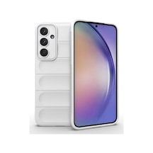 Samsung Galaxy Uyumlu   M14 5g Kılıf Optimum Silikon - Krem
