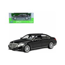 Welly Mercedes S-class 1 24 Siyah Model Araba