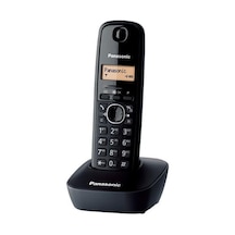 PANASONIC KX-TG1611 TELSİZ TELEFON (Siyah) 17 Saat Konuşma, 150 S