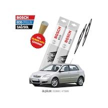 Toyota Corolla Uyumlu Hatchback Silecek 2002-2006 Bosch Eco