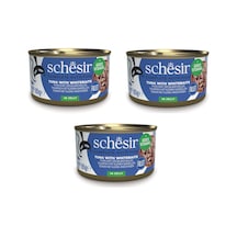 Schesir Ton Ve Ringa Balıklı Tam Ve Dengeli Jöleli Kedi Konservesi 85 Gr. X 3 Adet