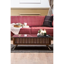 Modalife Demre Orta Sehpa Salon Oturma Odası Ceviz Modalife Demre Orta Sehpa Salon Oturma Odası Ceviz