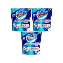 Bingo Akıllı Kapsül Pro Bulaşık Makinesideterjanı Tableti 150adet