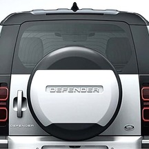 Ranger Yeni Defender Stepne Kılıfı Gri Defender Yazılı