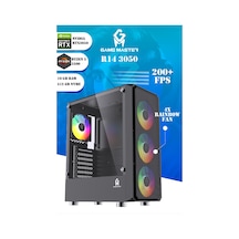 Game Master R14 3050 R5-5500 16 GB 512 GB M.2 SSD RTX3050 Free Dos Masaüstü Oyuncu Bilgisayarı