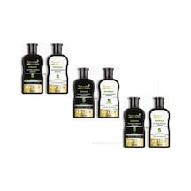 Saç Siyahlaştırıcı Şampuan Saç Rengi Yenileyici Şampuan Unisex 3adet, Naturaline Tüm Saçlar