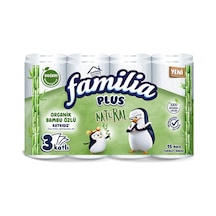 Familia Plus Natural Tuvalet Kağıdı 16'lı - 4 Adet Tarı