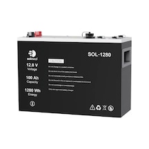 Solinved 12,8v 100ah Lityum Akü - Sol-1280