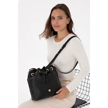 U.S. Polo Assn. Kadın Siyah Torba Çanta 50317798-VR046