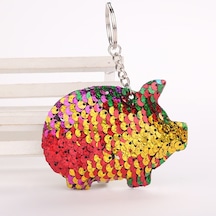 Sones Sevimli Chaveiro Domuz Anahtarlık 2 Adet Renkli