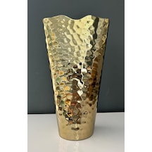Lamedor Clara Gold Large Flower Vase 25x10x41 Cm