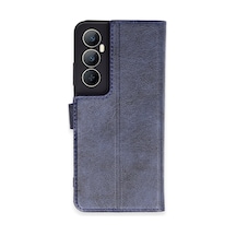 Realme C65 Uyumlu Kılıf Trend S Plus Kapaklı Kılıf - Lacivert