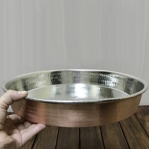 Bakır Fırın Tepsisi 35 CM Bakır