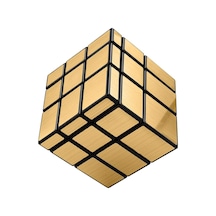 Geometrik Zeka Küpü 3x3 Farklı Şekiller Zor Bulmaca Zeka Oyuncakları Gold