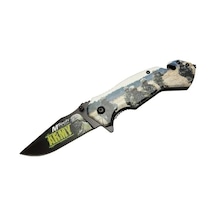 Mtech 4 23 3 Army Kurtarma / Kamp Çakı 20cm - Yarı Otomatik, Kemerlikli, Cam Kırma Ve İp Kesme Aparatlı