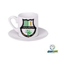 Al Ahli Doha F.c. Türk Kahvesi Fincanı 085 Beyaz