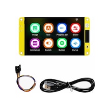 Esp32-48s035 3.5 İnch Kapasitif Dokunmatik Tft Lcd Modül 320x480 Pixel Rgb Led Ldr Usb Uart Io