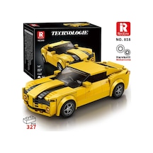 Reobrix Creator 818 Chevrolet Camaro Spor Araba Yaratıcı Yapı Blok Seti Building Blocks - 327 Parça