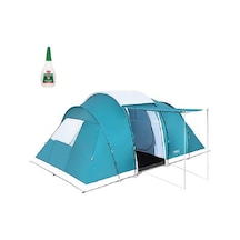 Bestway Pavillo 6 Kişilik Çift Bölmeli Aile Kamp Çadırı 68094 Mavi