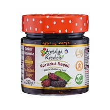 Antalya Reçelcisi Rafine Şeker İlavesiz Karadut Reçeli 290 G