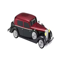 Ws-1934 Pontiac Sedan Diecast Araba Bluetooth Hoparlör Işıklı, Fm Radyo Ve Usb Destekli Müzik Kutusu Kırmızı