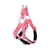 Doggie Konfor Ronin Dokuma Göğüs Tasması Pembe 1.5 x 35-40 CM Pembe