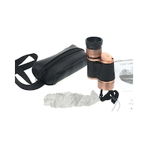 6x24 Baıgısh, Askeri Tarzi Pirinç Ve Deri Kaplamalı, Deri Çantalı Monocular Dürbün Princ Çok renkli
