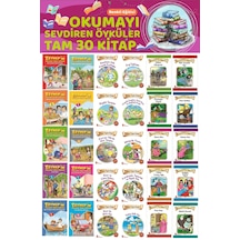 3.sınıflar İçin Renkli Eğitici Okumayı Sevdiren Hikayeler 30 Kitap