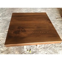 Bintaşmobilya Gürgen Ağacı Ceviz Rengi Otel Masası Üstü Tablası Imalatı