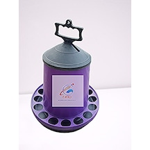 Nurdağ Hırdavat Tavuk Suluğu 8 L 5 Adet + Tavuk Yemliği 12 KG 5 Adet