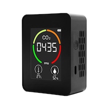 Çok Fonksiyonlu 3 In 1 Co2 Sıcaklık Hava Temizleme Cihazı Siyah Siyah